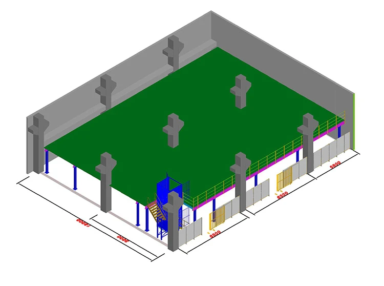 mezzanine floor layout