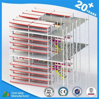 مستودع رف متعدد المستويات